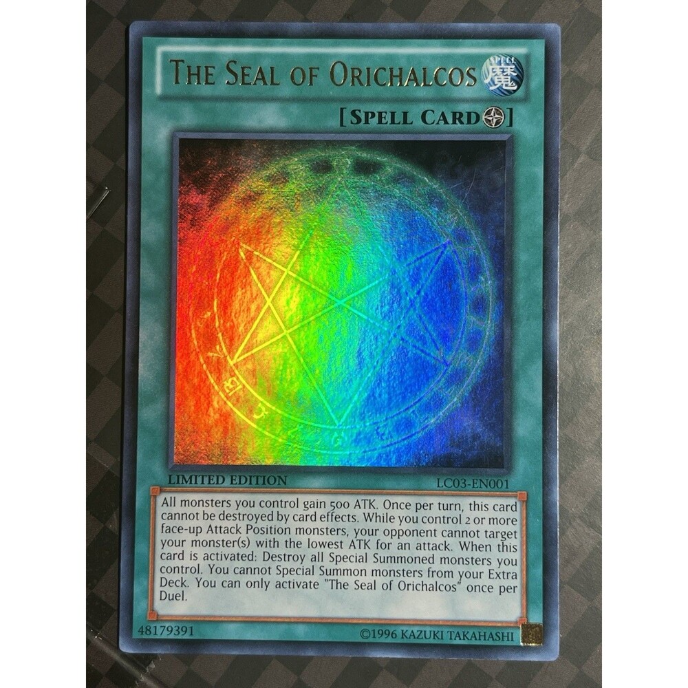 The Seal of Orichalcos LC03-EN001 Legendary Collection 3: Yugi's World NM